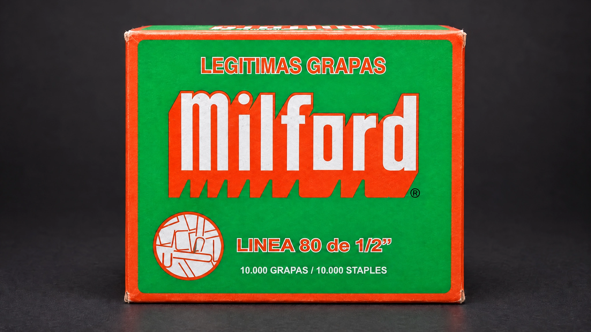 Grapas Milford Línea 80 de 1/2 para tapicería