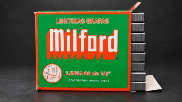 Grapas Milford Línea 80 1,2 para Tapicería