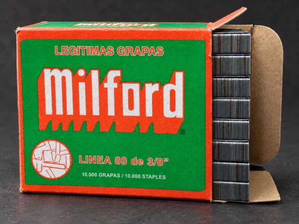 Grapas Milford Línea 80 3,8 para Tapicería