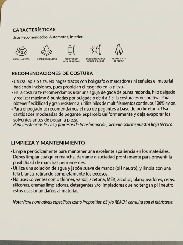 Semicuero sintetico ferro